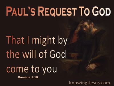 Romans 1:10